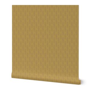 Hand Drawn Herringbone Stripe - Olive Raspberry