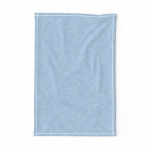 Periwinkle Blue Painterly Floral - Tonal Blue Blender