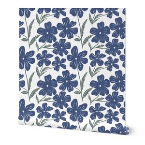 Happy Retro Naive Botanical Garden Wildflowers (10)