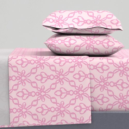 southern preppy pink small scale lace for lacy girly interiors
