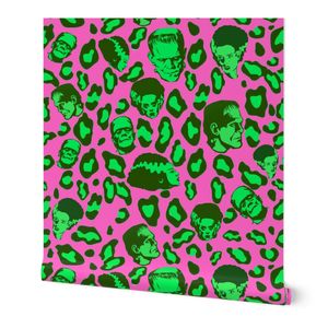 Universal Cheetah Spots Frankensteins - Pink
