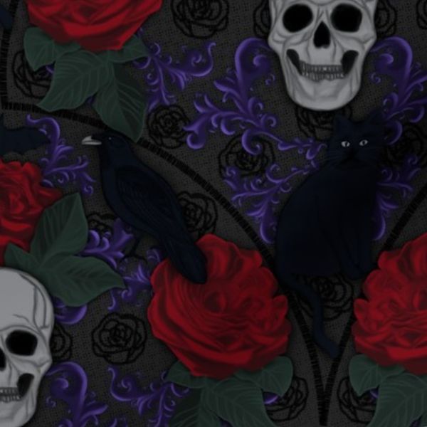 Opulent Gothic Skulls