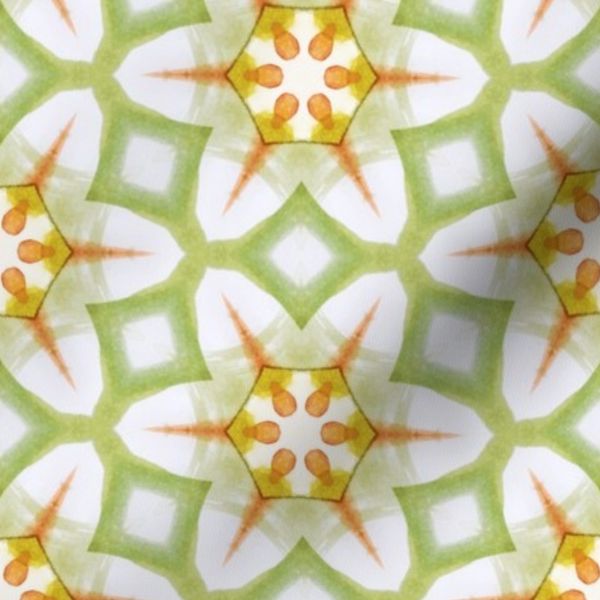 Diamond Star Flowers Green