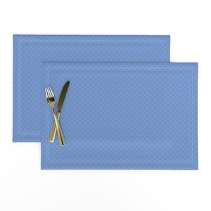 Quatrefoil Checks - Micro Scale - Cornflower Blue on Summer Blue
