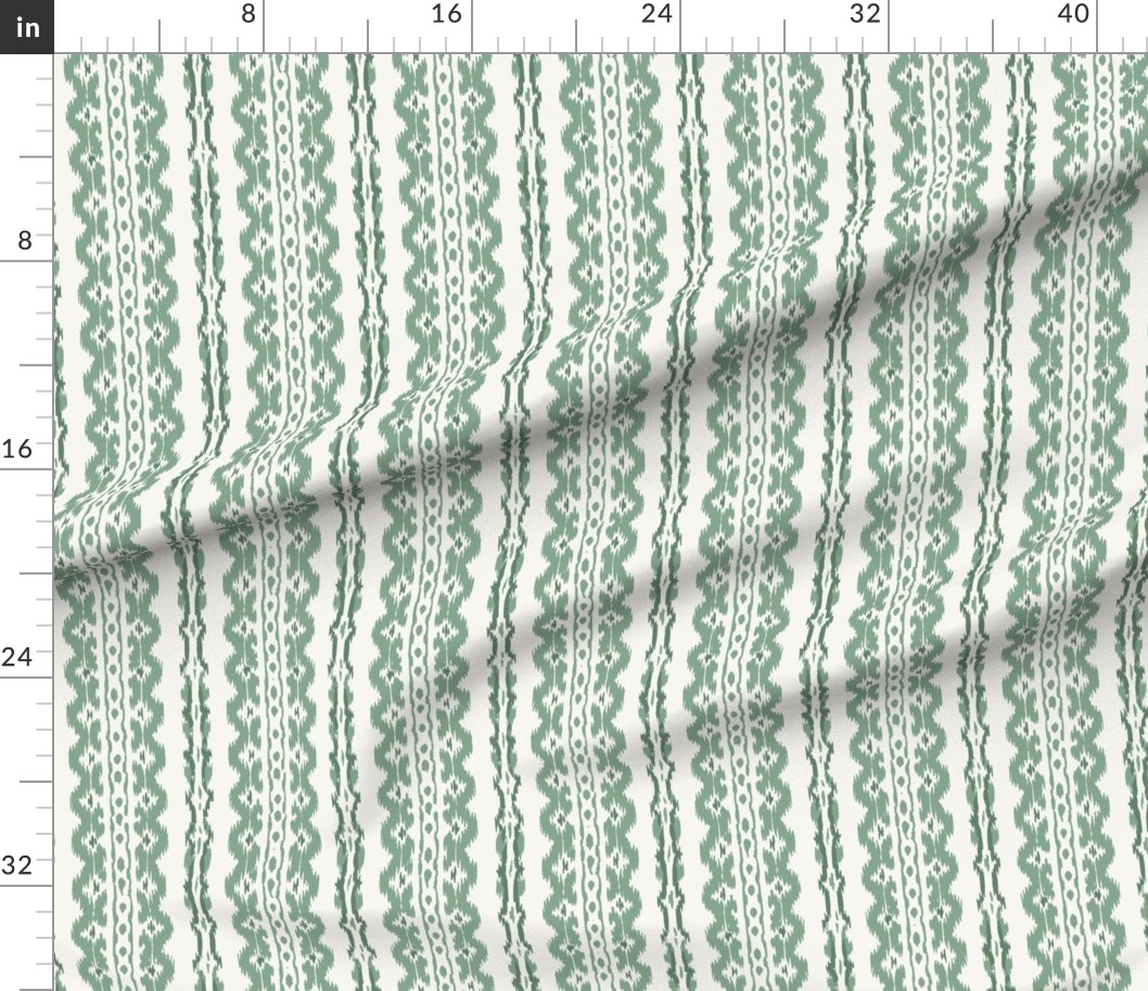 42 x 36 in (107 x 91 cm) Yard with rulers