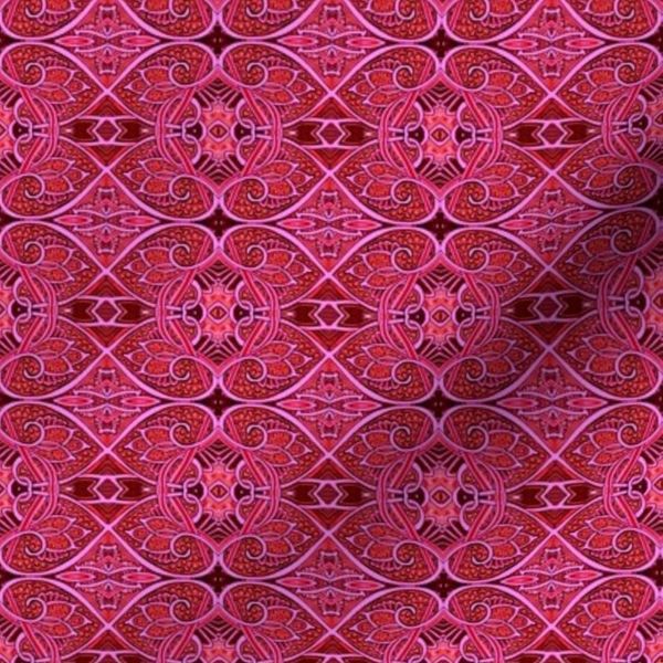 We Fell in Love During the Great War (berry stain reds)
