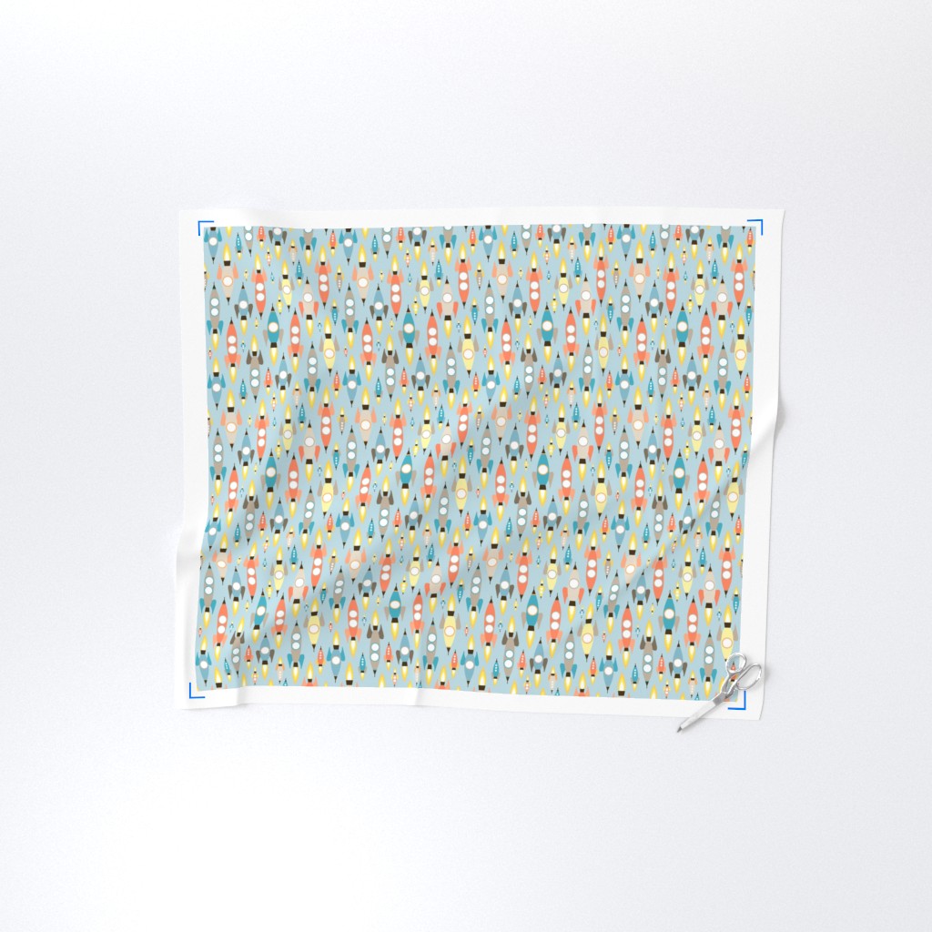 Yard of fabric with selvedge and sewing shears