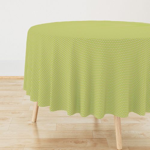 polka dot green
