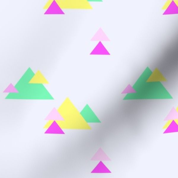 Neon Triangles