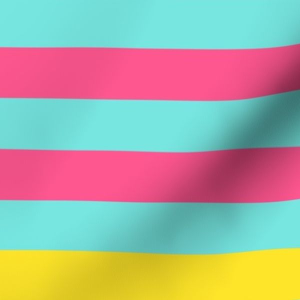 crazy bright stripes 2" - X2