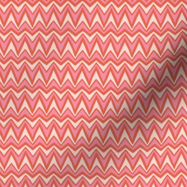 Folky Dokey-Bargello in Blush-Celebrate colorway