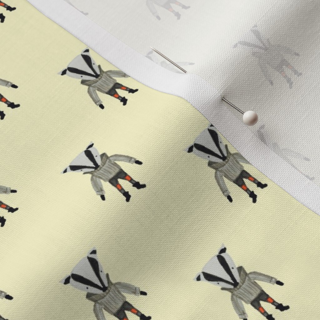 Close up of Petal Signature Cotton fabric with a sewing pin