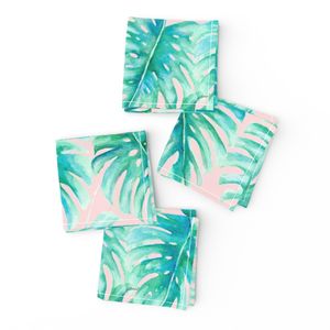Paradise Palms Blush Large Scale