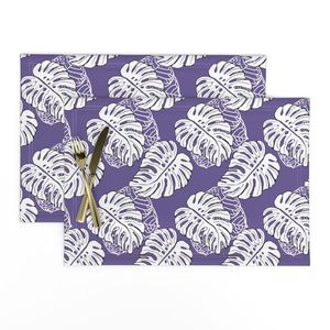 Jungle Leaves Purple
