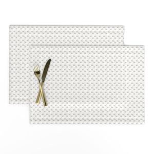 .75" White Swan Floral