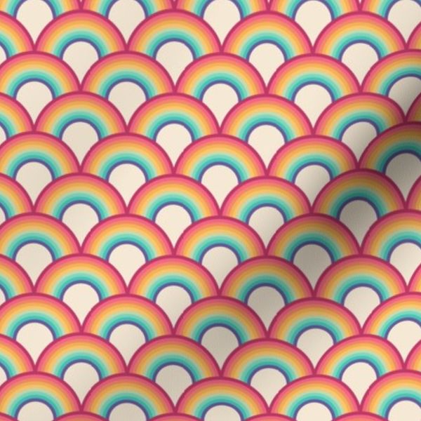 Retro rainbows