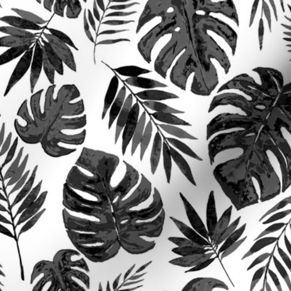 Stormy Tropical Leaves