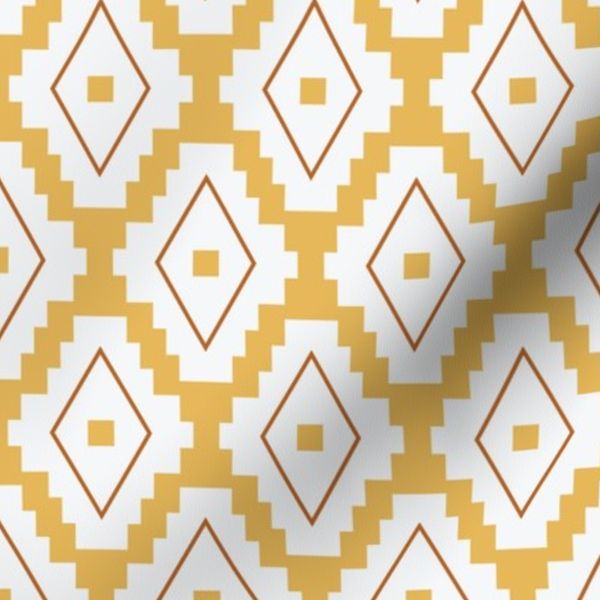 Boho Aztec Yellow
