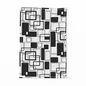 Black Noir & White Geometric