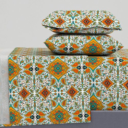 Indian boho flowers