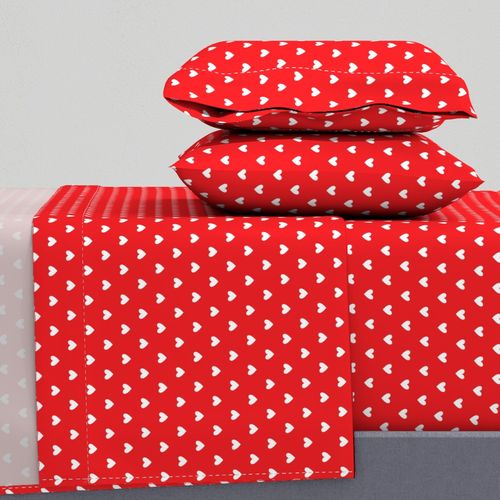 Red Hearts Red Love hearts Valentines Day True Red