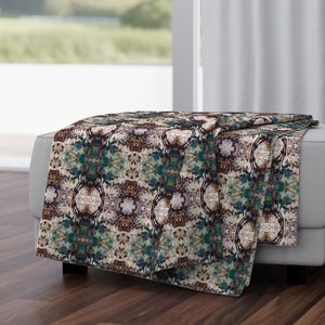 Country Modern Texture Teal Design
