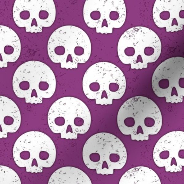 Skull Dot Plum