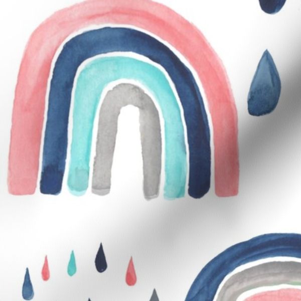 Rain Clouds and Rainbows
