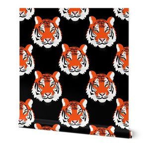 Jungle Tigers on Black