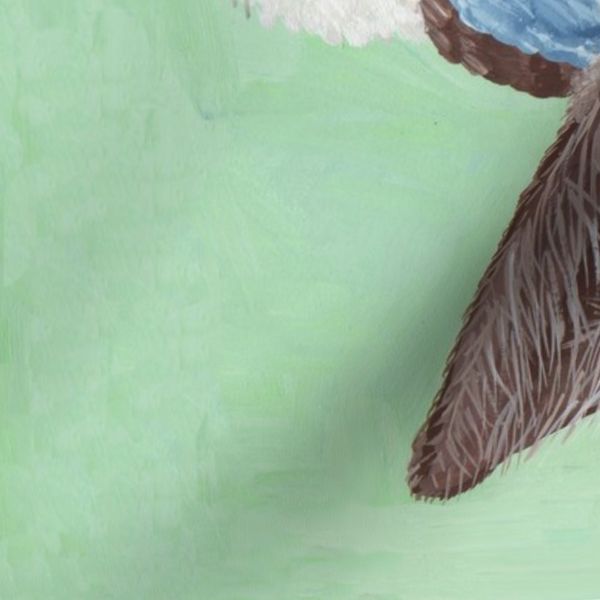 Kangaroo Kookaburra Tea Towel and Wall Hanging