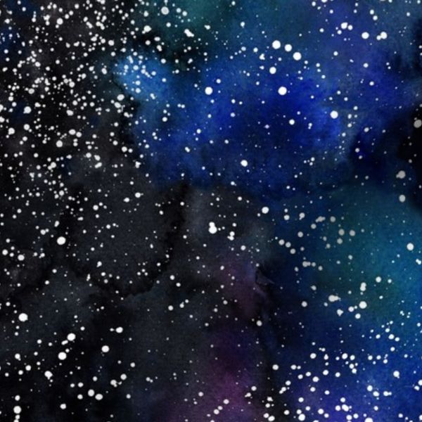 Galaxy deep space seamless thousands of stars starry night sky