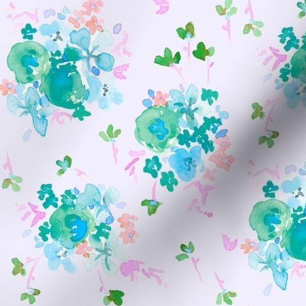 valentines bouquet periwinkle