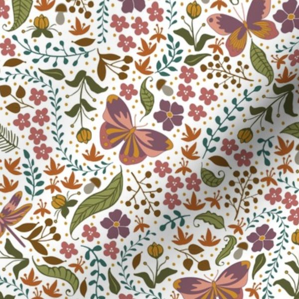 Flora and Fauna-White
