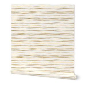 Gold Painted Stripes