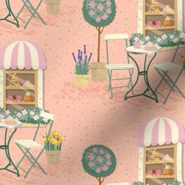 Pastel Cafe Paris-M