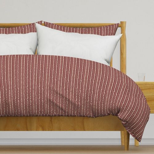 semicircle stripes mini mauve