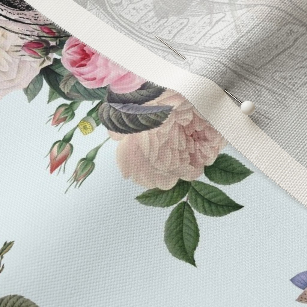 Close up of Linen Cotton Canvas fabric